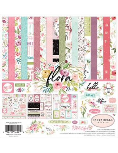 Flora No.3 Collection Kit 12" X 12"