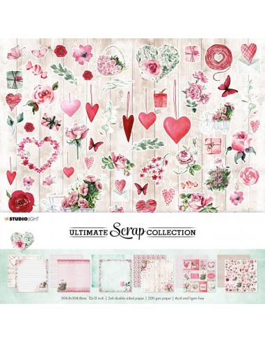 Ultimate Scrap Collection Paperset Love