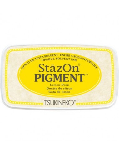 StazOn Pigment Inkpads Lemon Drop